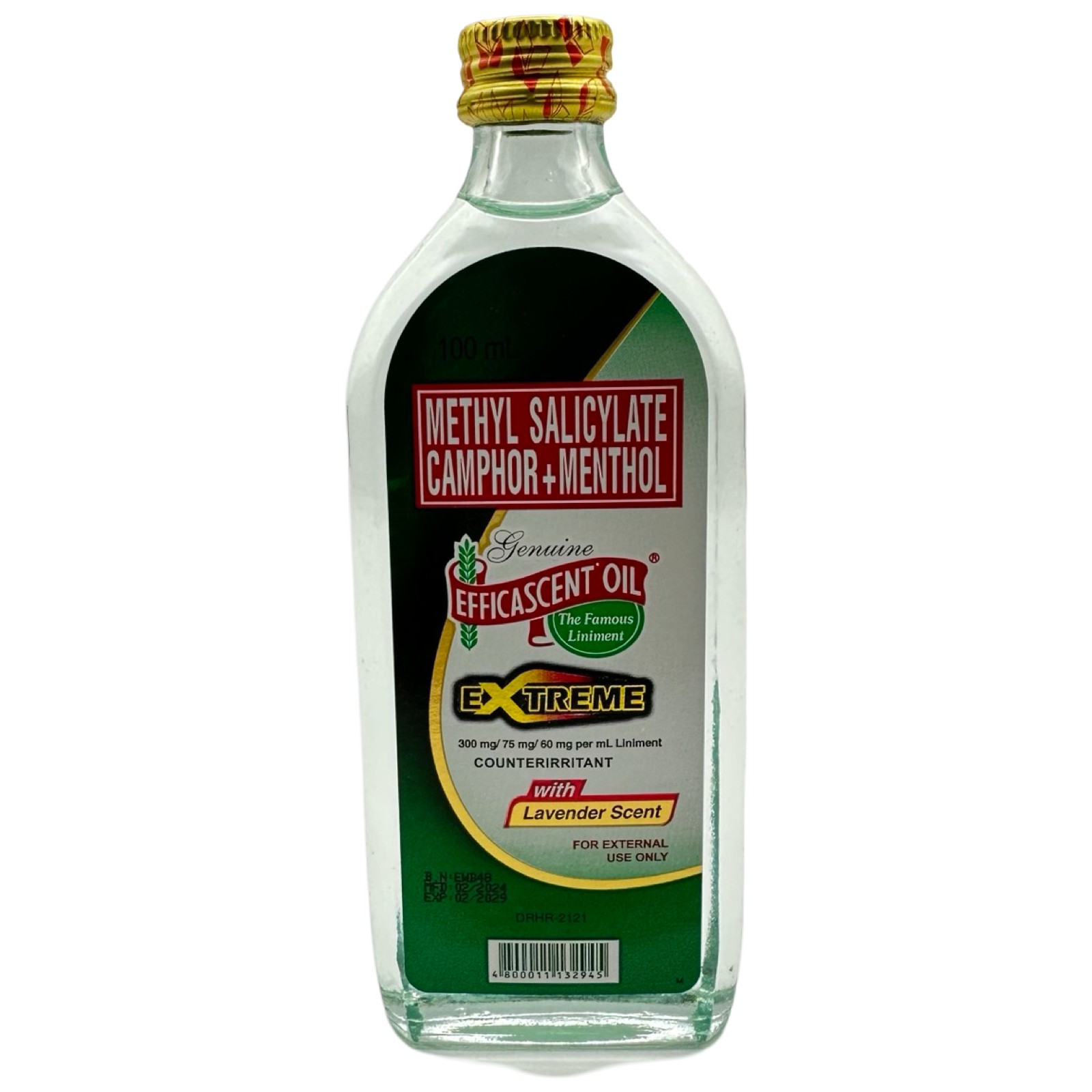 Efficascent Oil Extreme Lavender 100 ML Sukli Filipino Grocery Efficascent Oil Extreme Lavender 100 ML Sukli Filipino Grocery