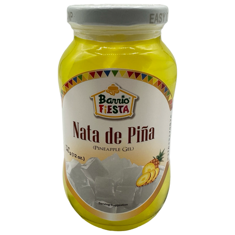 Barrio Fiesta - Nata De Pina - Pineapple Gel - 340 G (12 OZ)