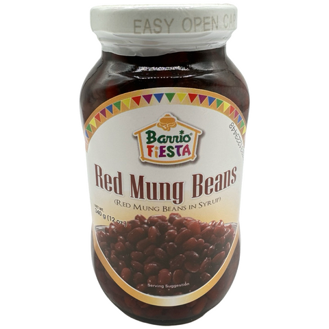 Barrio Fiesta- Red Mung Beans in Syrup - 340 G (12 OZ)