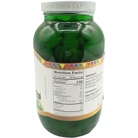 Barrio Fiesta - Sugar Palm Fruit in Syrup - Kaong - Green - 24 OZ