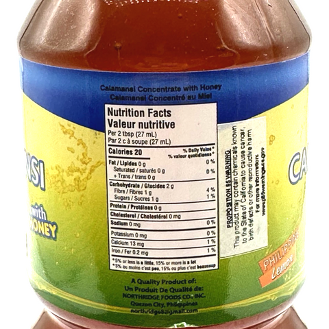 Inday's Best - Calamansi Concentrate w/ Honey 750 ML (25.36fl oz)