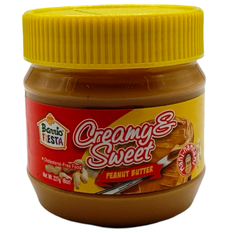 Barrio Fiesta - Peanut Butter - Creamy & Sweet - 227 G (8oz)