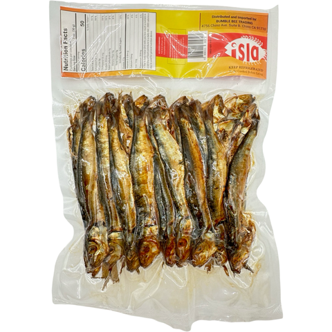 Isla Premium - Dried Sardine Herring (Dried Tunsoy) - Fully Eviscerated - 8 OZ