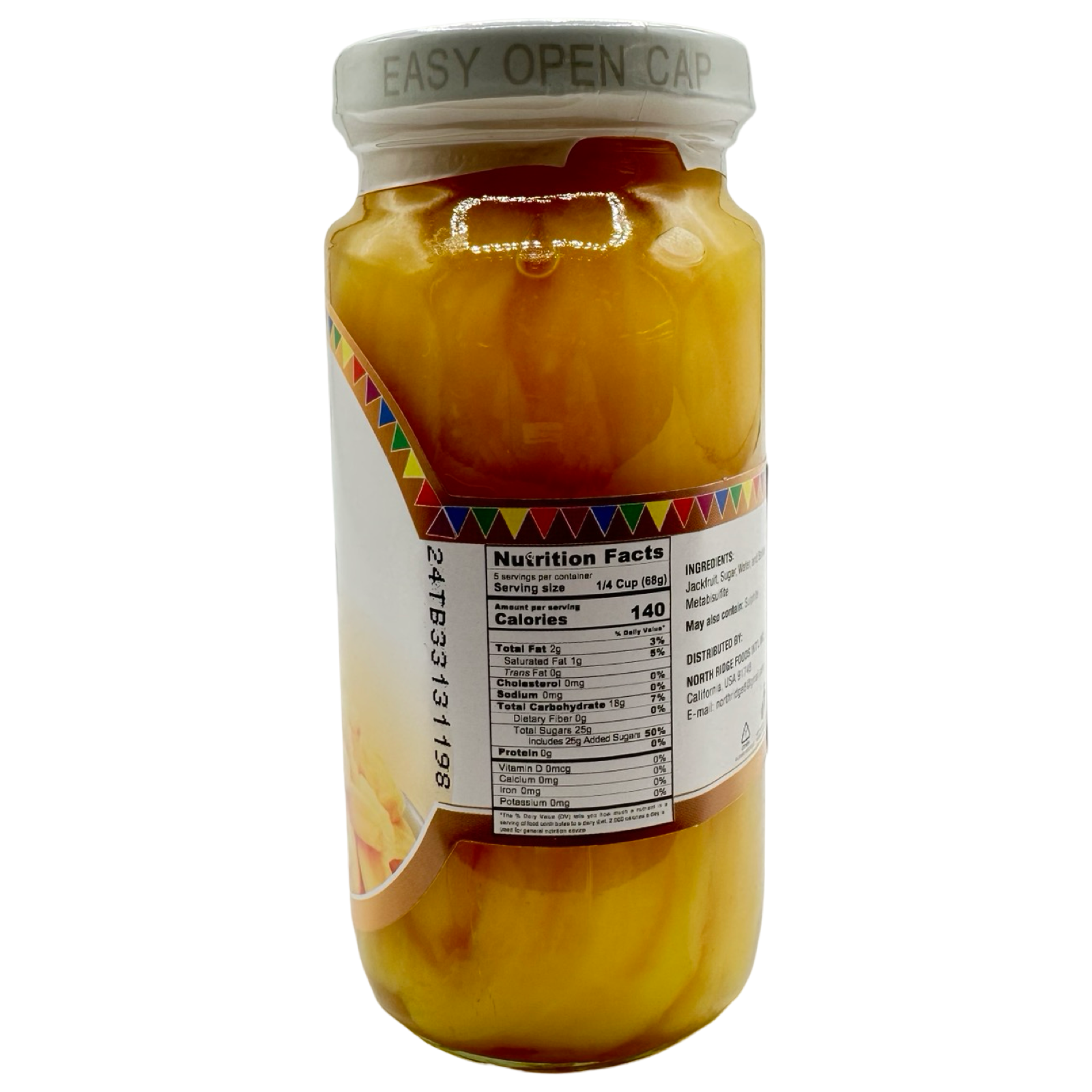 Barrio Fiesta - SWEET JACKFRUIT IN SYRUP (LANGKA) - 12 OZ – Sukli