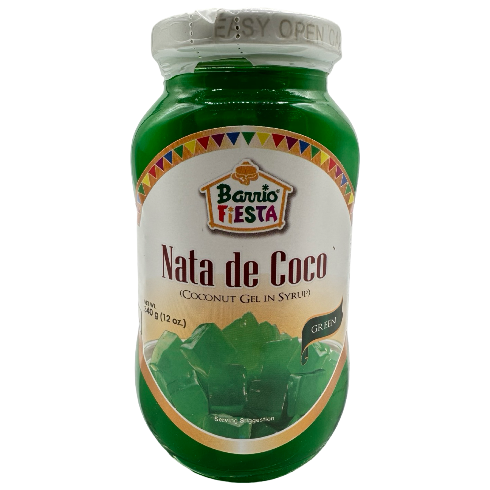 Barrio Fiesta - Nata De Coco - Green - 12 OZ