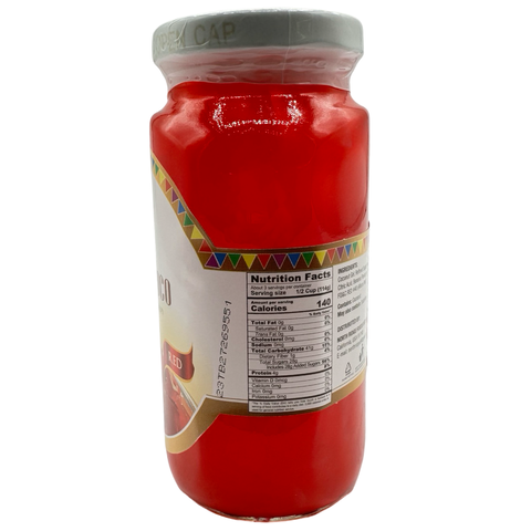 Barrio Fiesta - Nata De Coco - Coconut Gel in Syrup - Red - 12 OZ