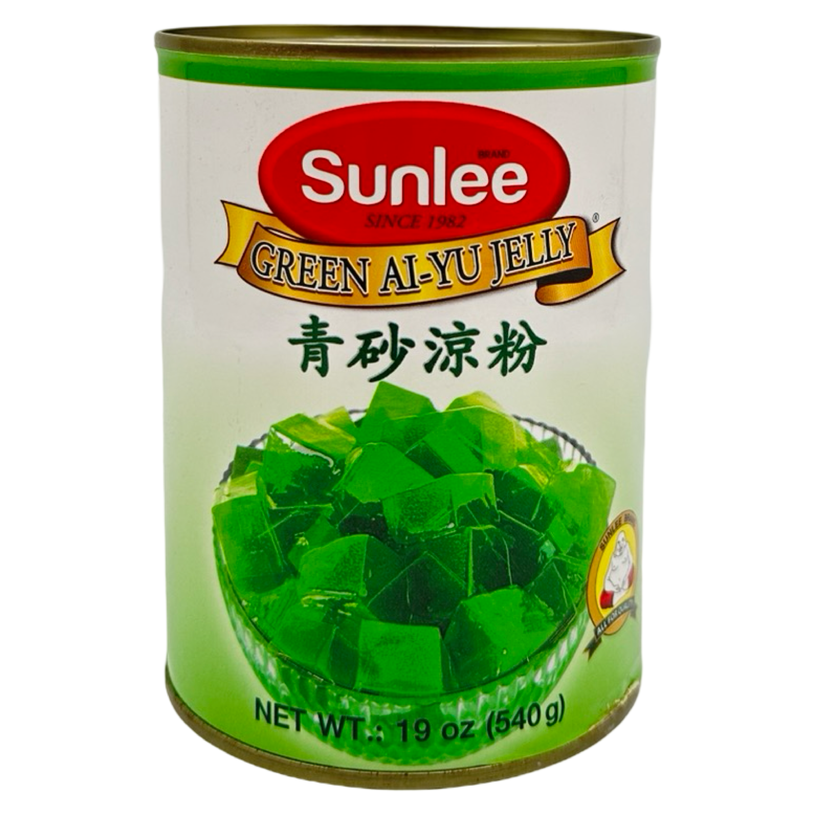 Sunlee Brand - Green AI-YU Jelly - 19 OZ (540 G)