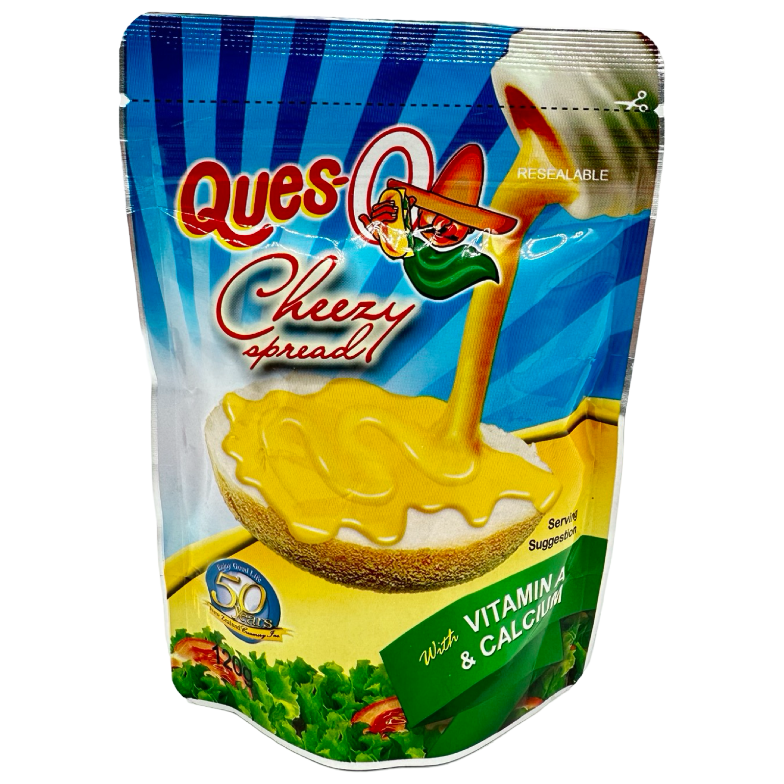 Ques-O - Cheesy Spread - 120 G