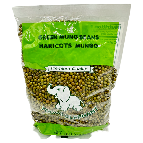 Young Elephant - Green Mung Beans - 14 OZ