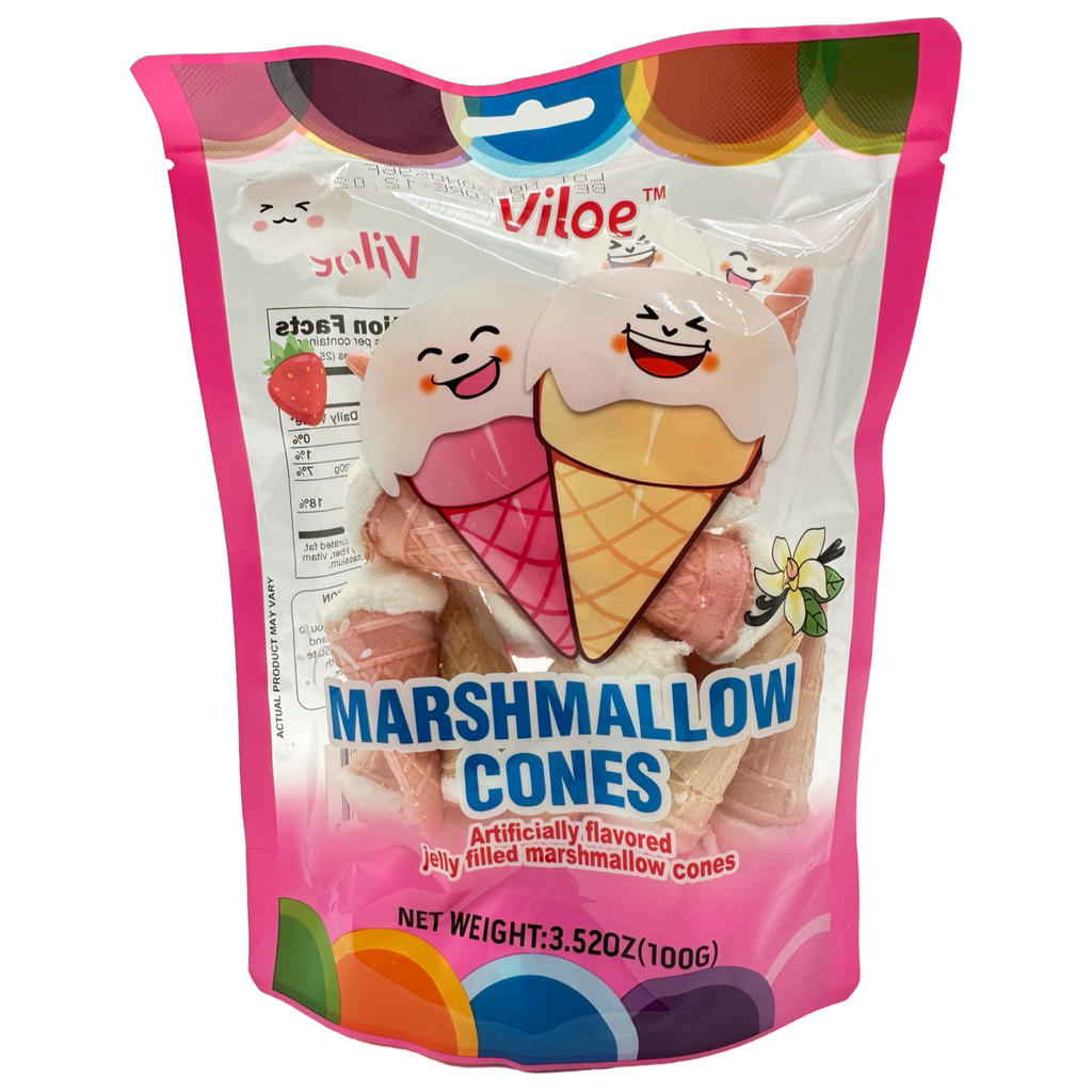 Viloe - Marshmallow Cones - 3.52 OZ