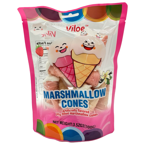 Viloe - Marshmallow Cones - 3.52 OZ