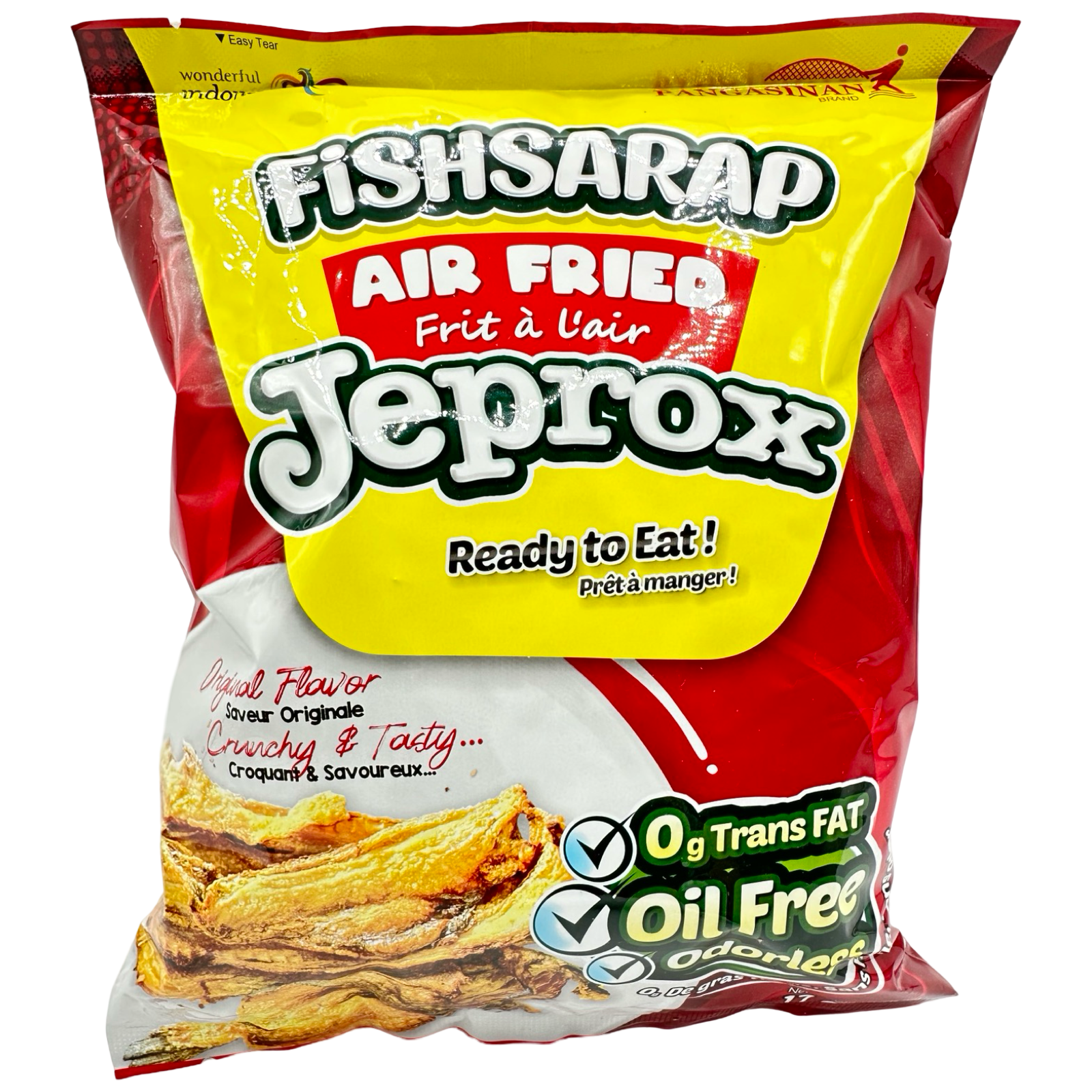 Pangasinan - FishSarap Air Fried Jeprox - Ready to Eat - 50 G