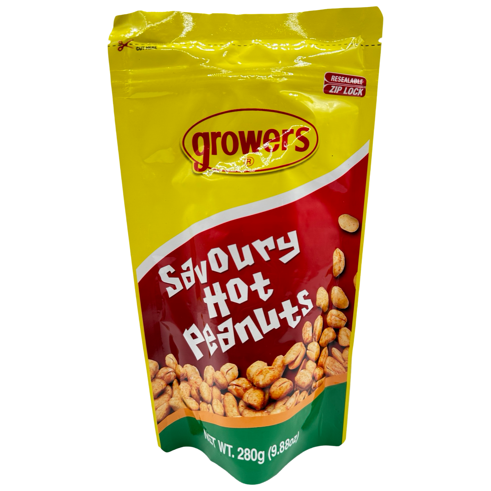 Growers - Savoury Hot Peanuts - BIG PARTY PACK - 9.88 OZ