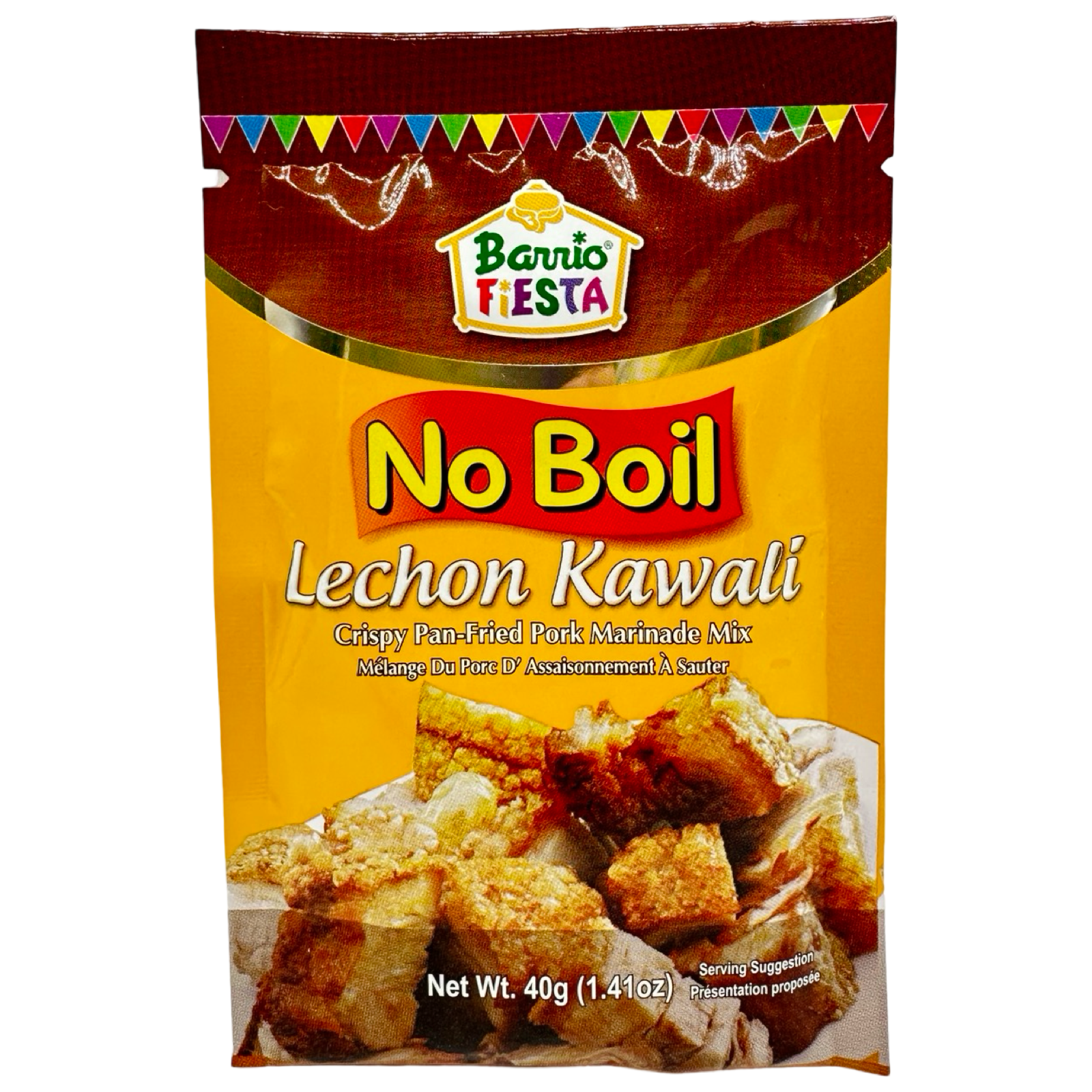 BARRIO FIESTA - No Boil Lechon Kawali (Crispy Pan-Fried Pork) Mix - 40 G