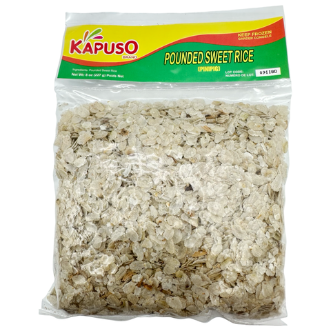 Kapuso - Pounded Sweet Rice (Pinipig) - 8 OZ