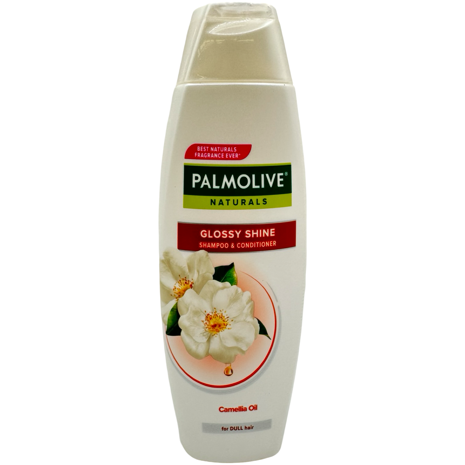 Palmolive Naturals - Shampoo and Conditioner - Glossy Shine - Camellia Oil - Dull Hair (White) - 180 ML