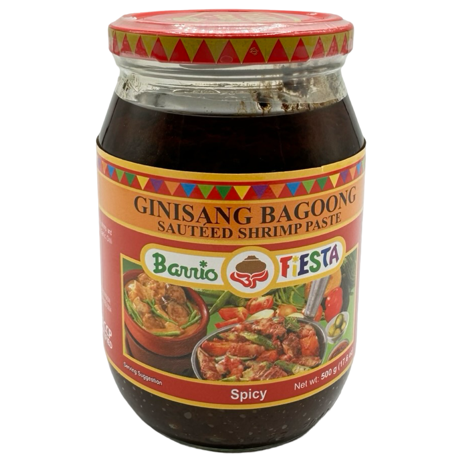 Barrio Fiesta - Ginisang Bagoong Sauteed Shrimp Paste - Spicy - BIG - 500 G