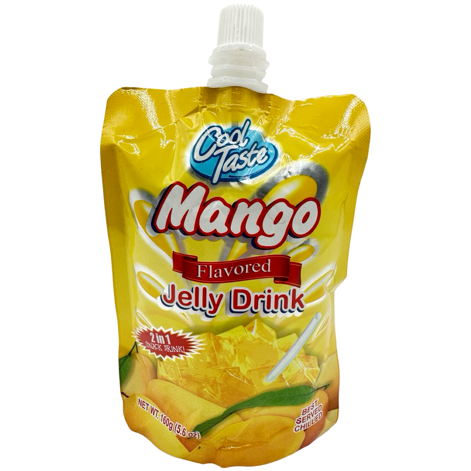 Cool Taste - Philippine Mango Fruit Jelly Drink - 160 G