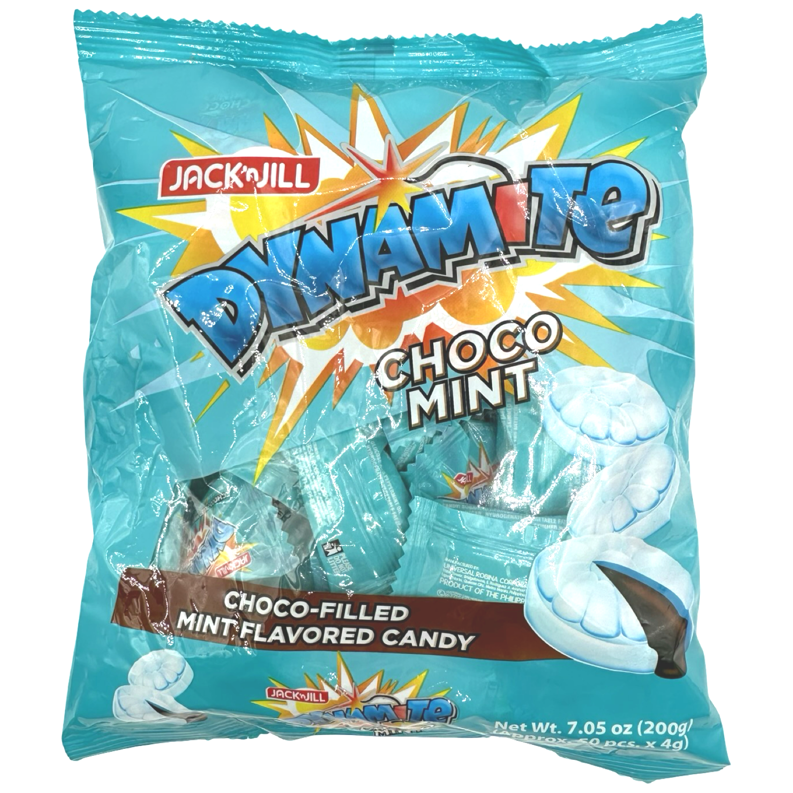 Jack 'n Jill - Dynamite - Choco Filled Mint - 200 G