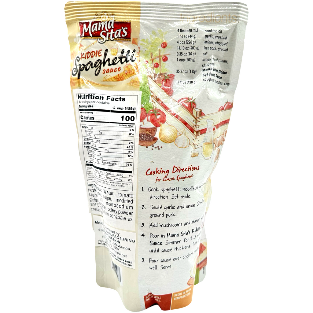 Mama Sita - Kiddie Spaghetti Sauce - 1 KG