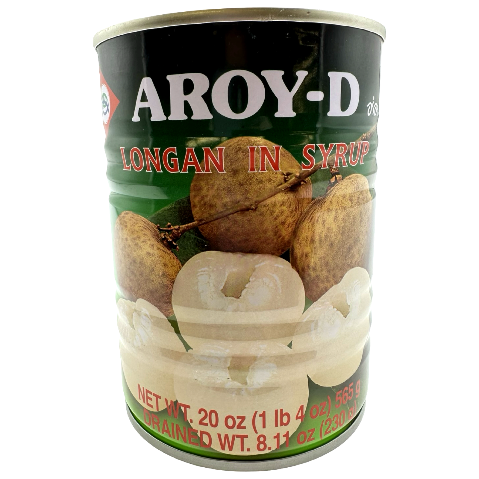 Aroy-D Longan in Syrup - 20 OZ