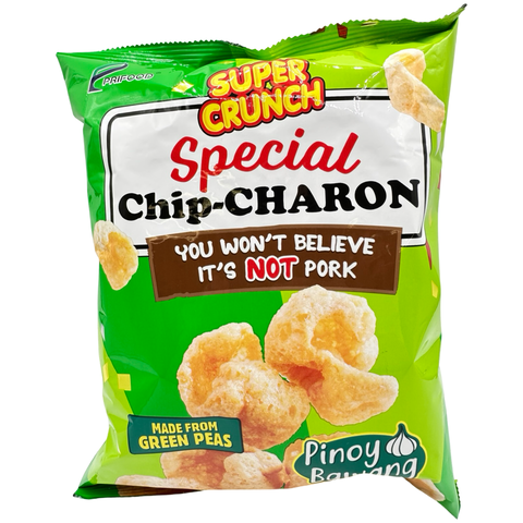 Super Crunch - Chip-Charon - Pinoy Bawang - 90 G