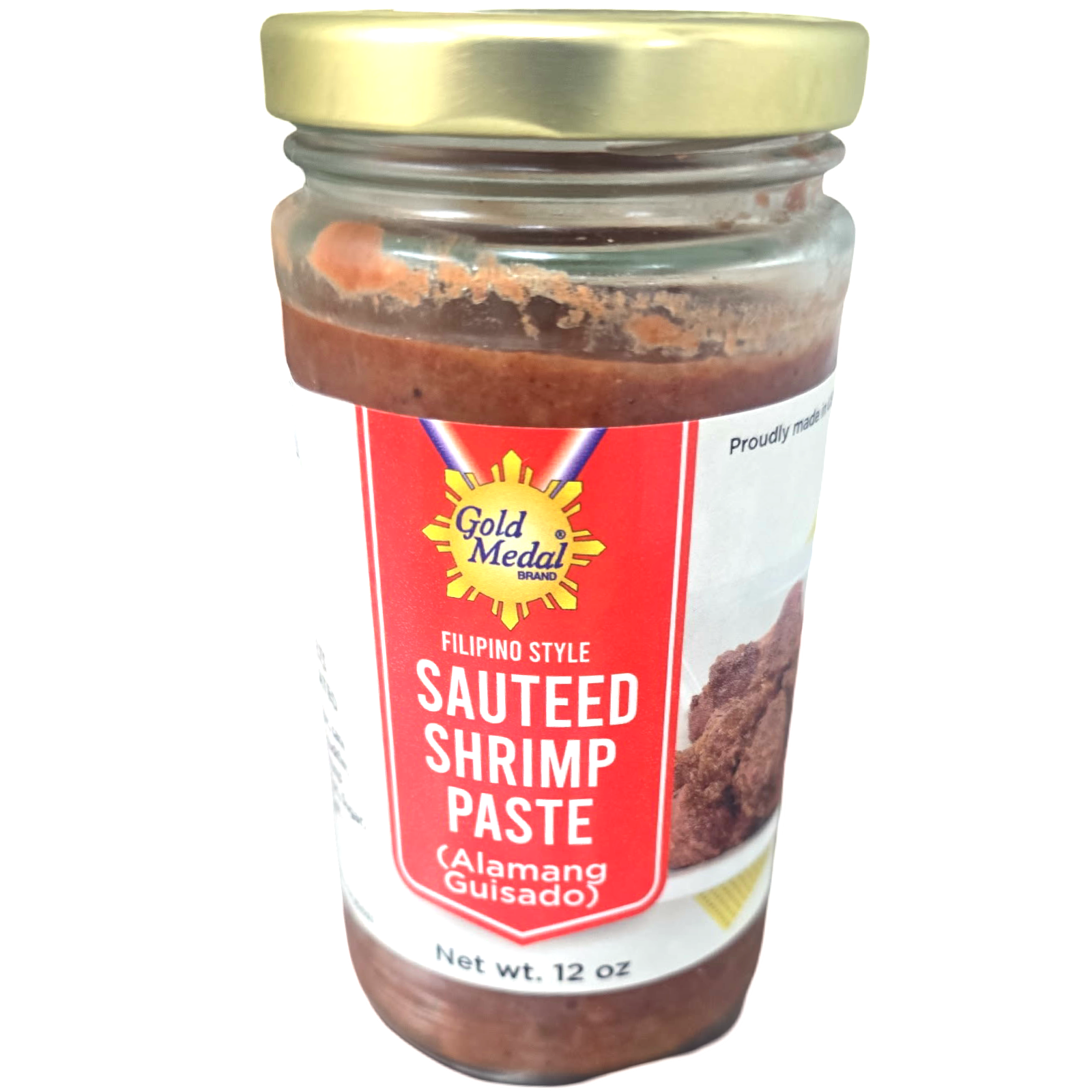 Gold Medal - Filipino Style Sauteed Shrimp Paste (Alamang Guisado) Bagoong - 12 OZ