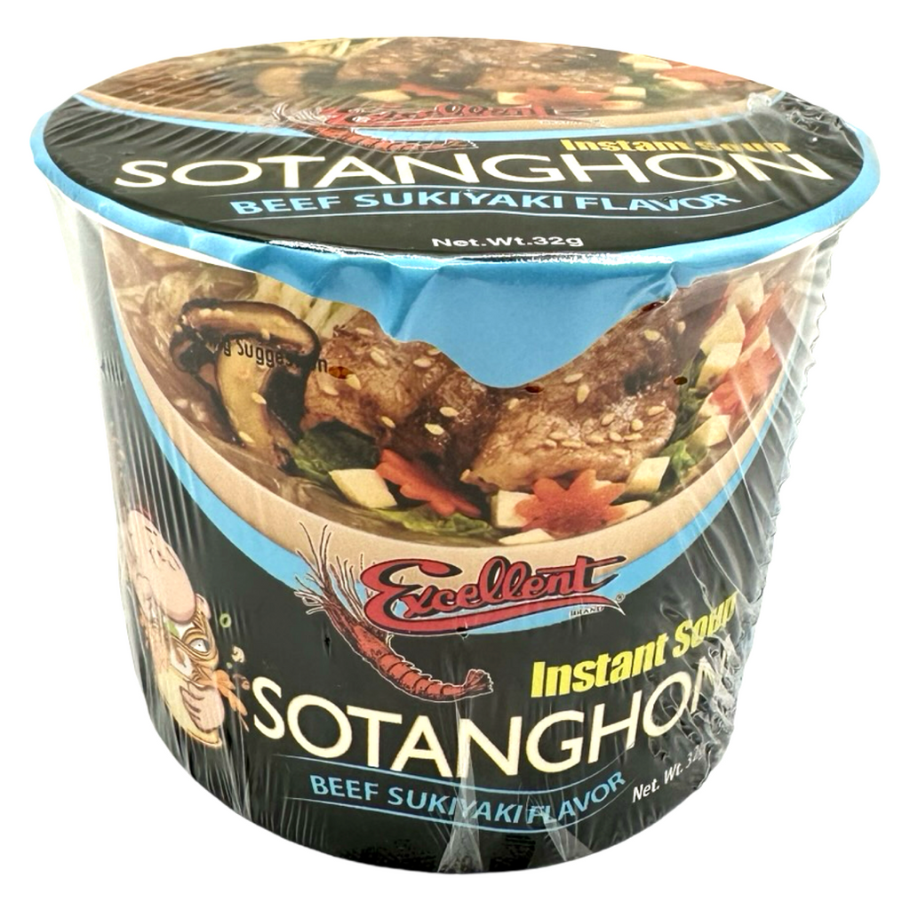 Excellent - Instant Sotanghon Soup - Beef Sukiyaki - 32 G