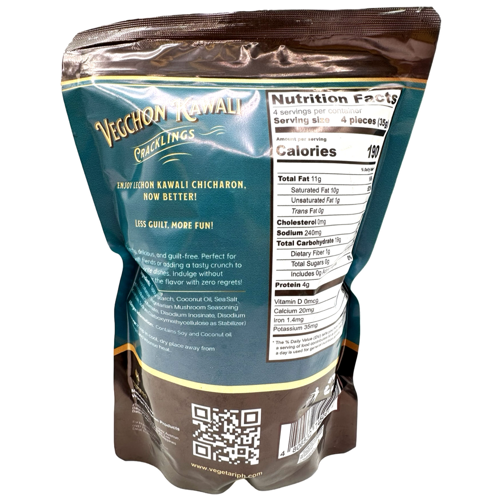 Vegetari - Vegchon Lechon Kawali Cracklings - 150 G