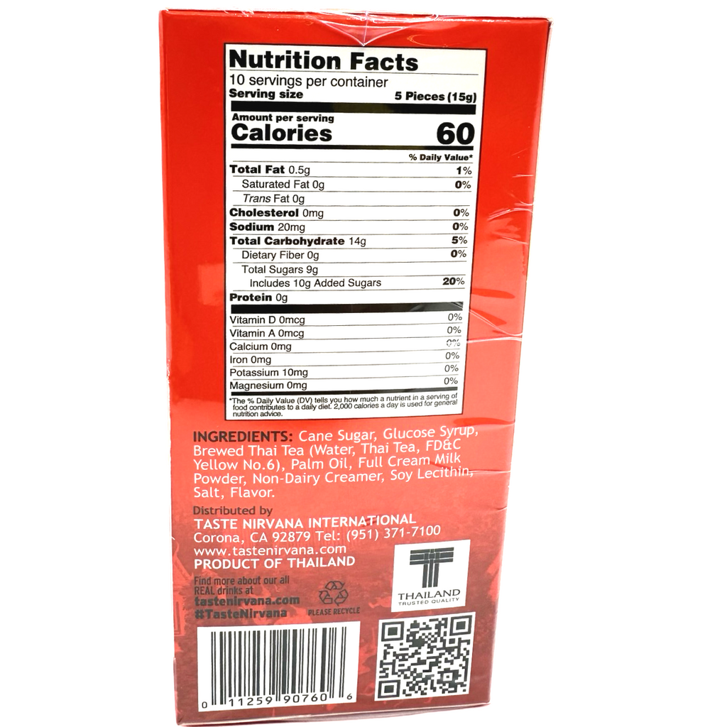 Taste Nirvana - Thai Tea Candy - 150 G
