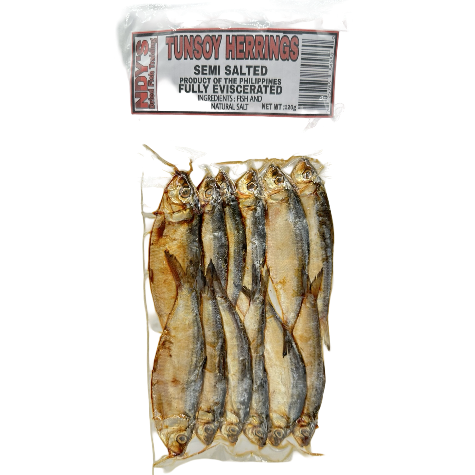 NDY's - Dried Tunsoy Herrings (Semi Salted) - 150 G