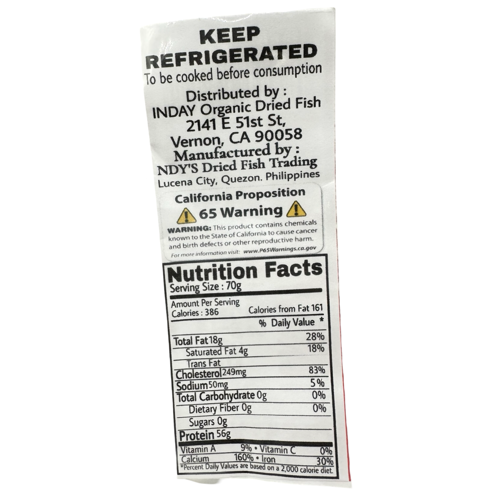 NDY's - Dried Tunsoy Herrings (Semi Salted) - 150 G