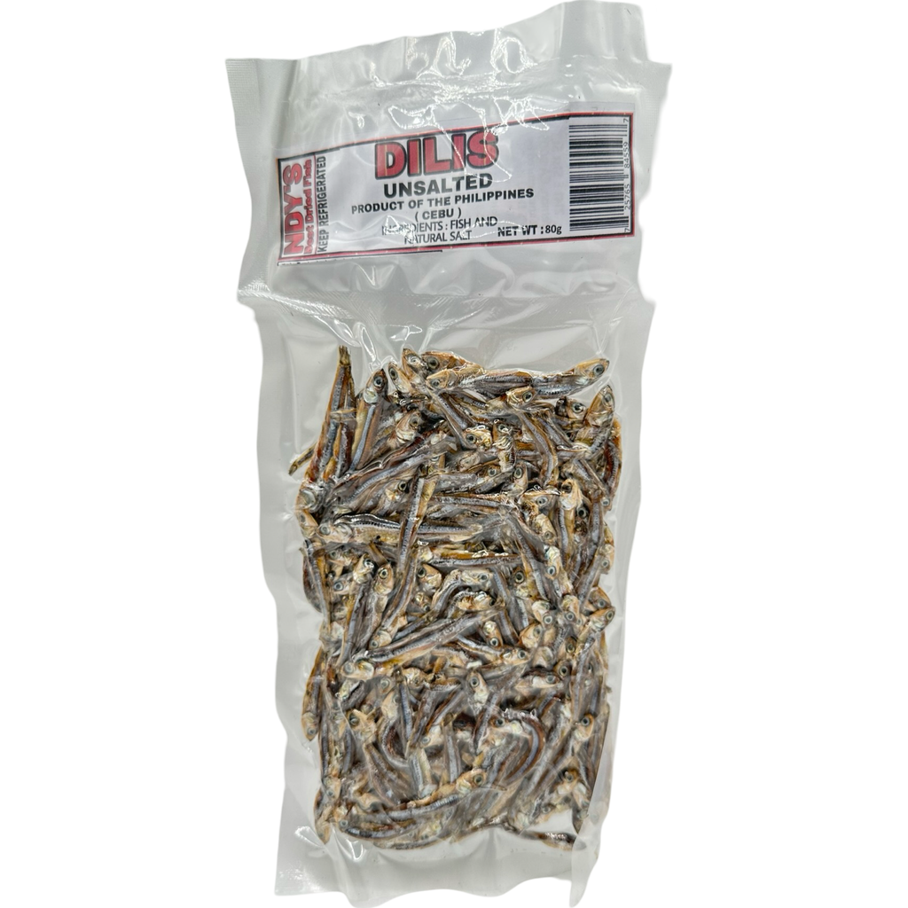 NDY's - Dried Dilis - (Anchovy) Unsalted - 80 G