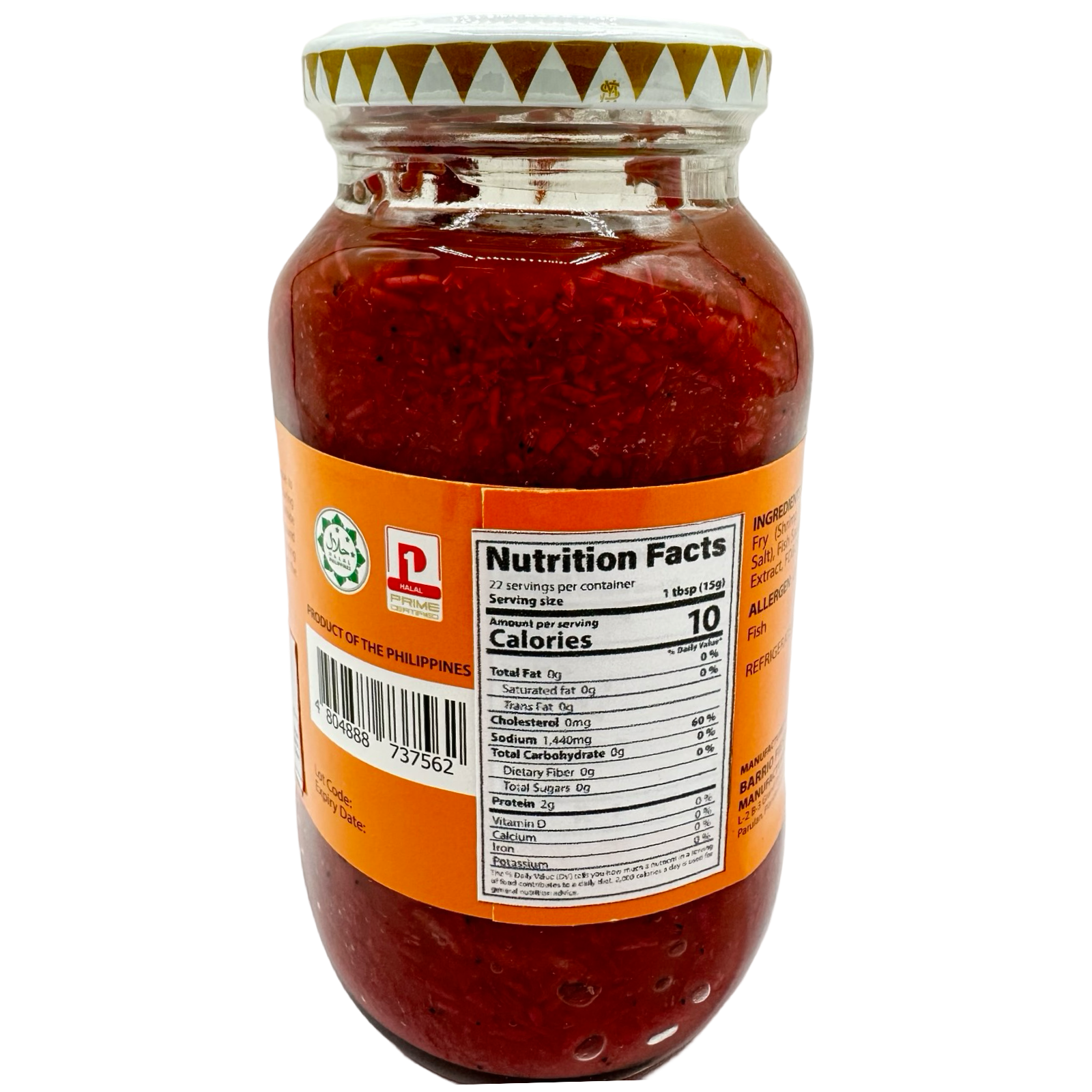 Barrio Fiesta - Salted Shrimp Fry - 340 G