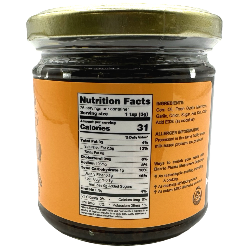Barrio Fiesta - Mushroom Bagoong - Sweet - 230 G