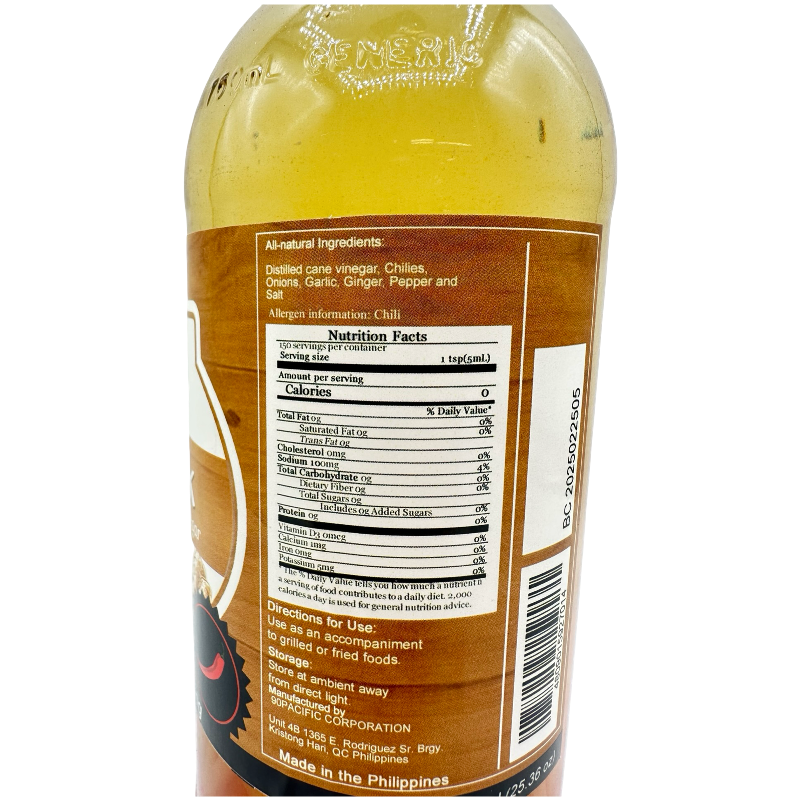 Casa Lontoc - Sinamak Mild - 750 ML (25.36fl oz)