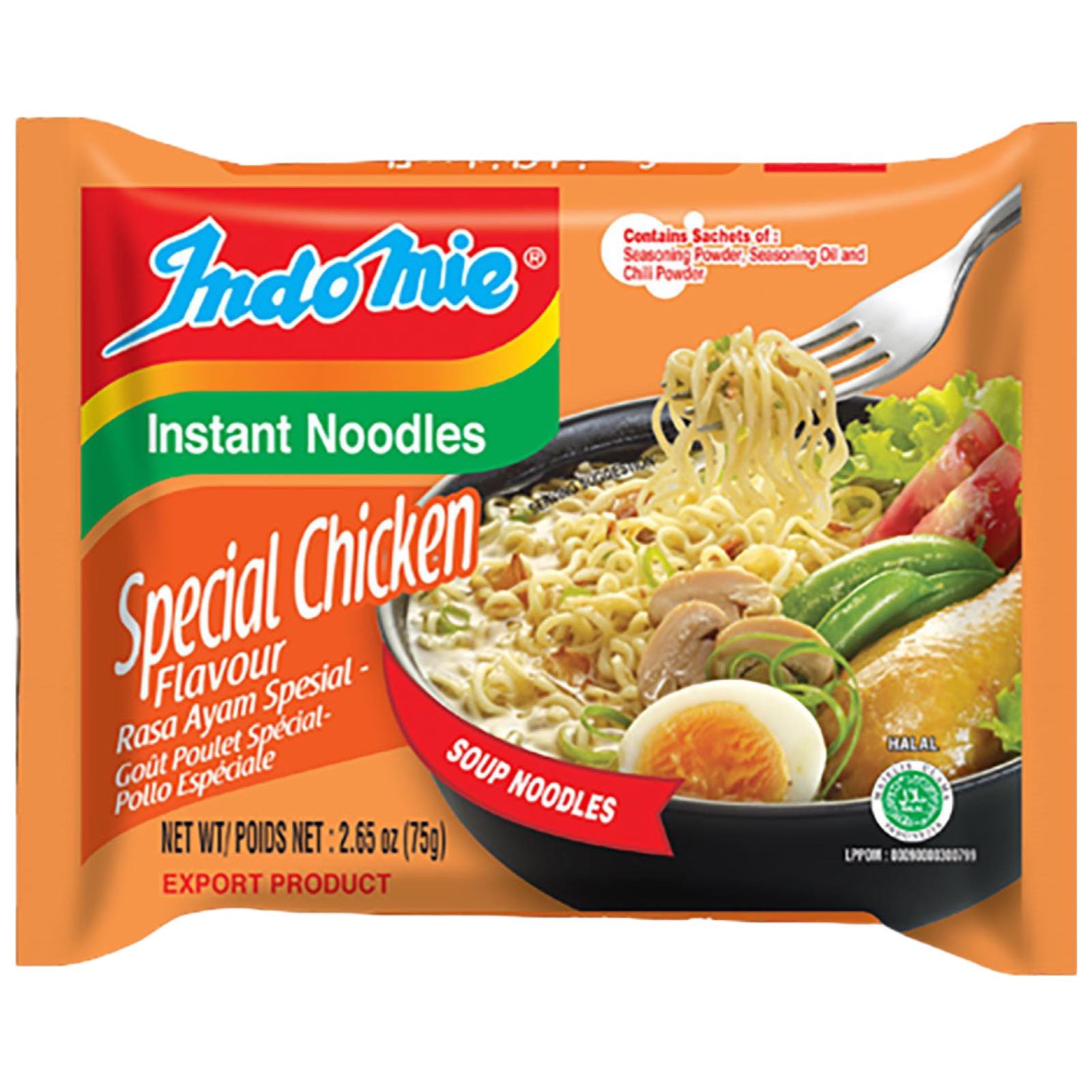 Indomie - Instant Noodles - Special Chicken Flavour - 75 G
