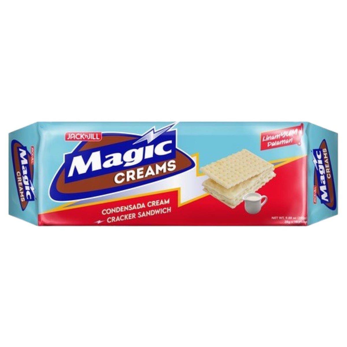 Jack 'n Jill - Magic Creams - Condensada Cream Cracker Sandwich - 280 ...