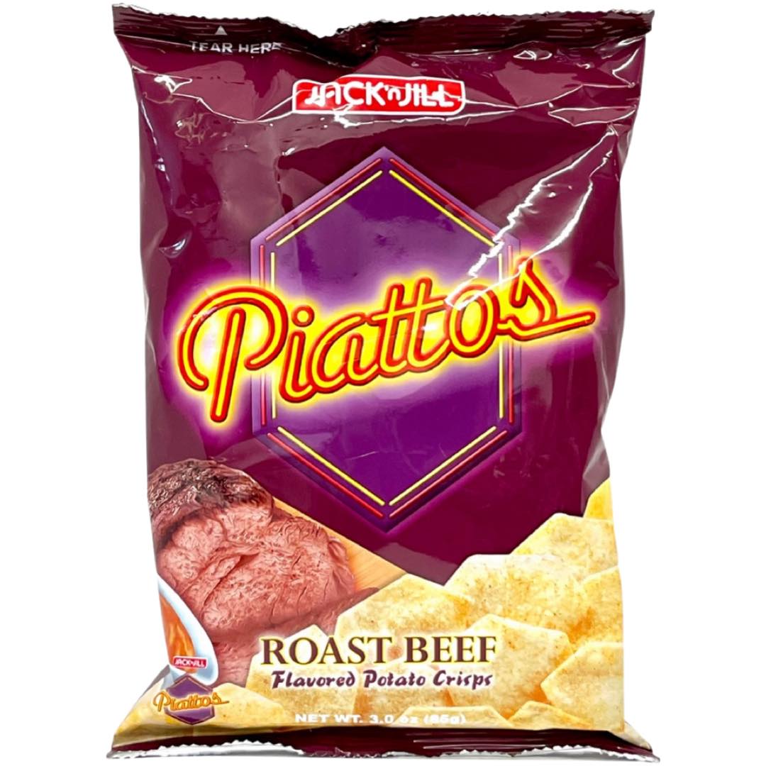 Jack 'n Jill - Piattos Roast Beef Flavored Potato Crisps - 85 G