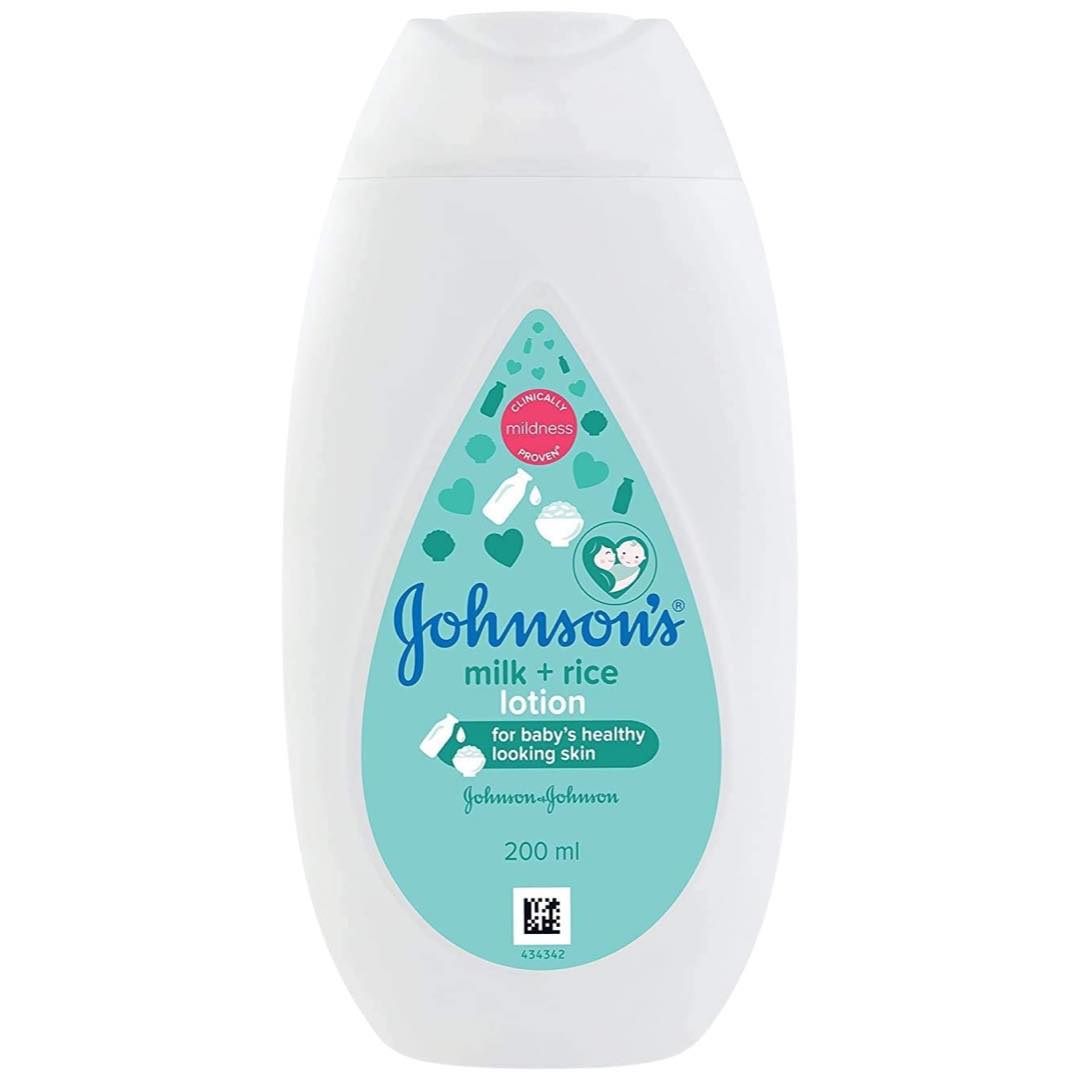 Johnson's - Milk + Rice Lotion (For Baby's Healthy Looking Skin) - 200 ML