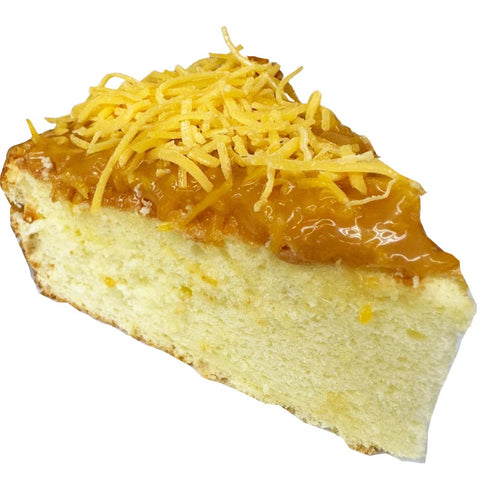 Kagat Bakery - Yema Cake Slice Topped with Cheese - 10 OZ