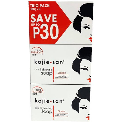 Kojic Acid Soap - 3 Bars - 100 G