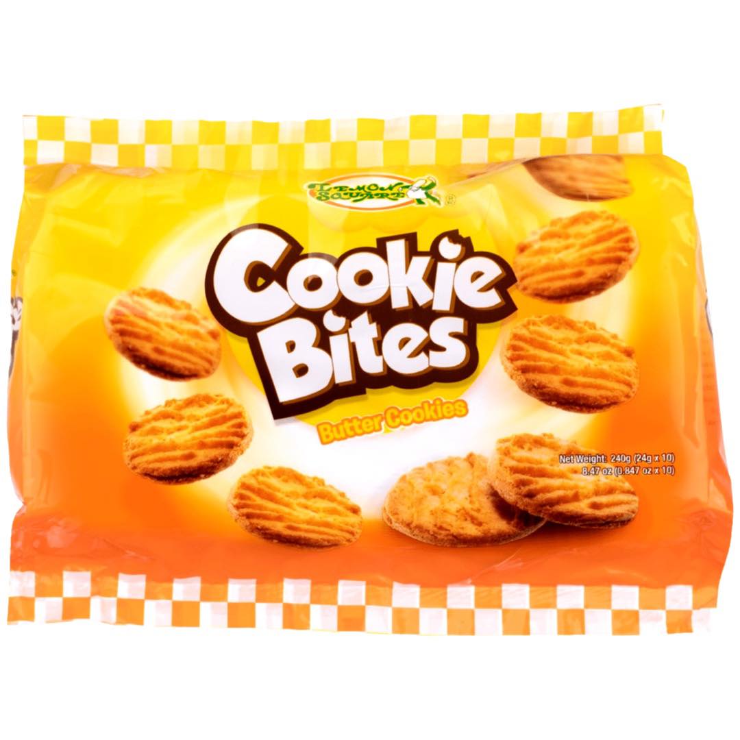 Lemon Square - Cookie Bites - Butter Cookies - 10 Pack - 240 G