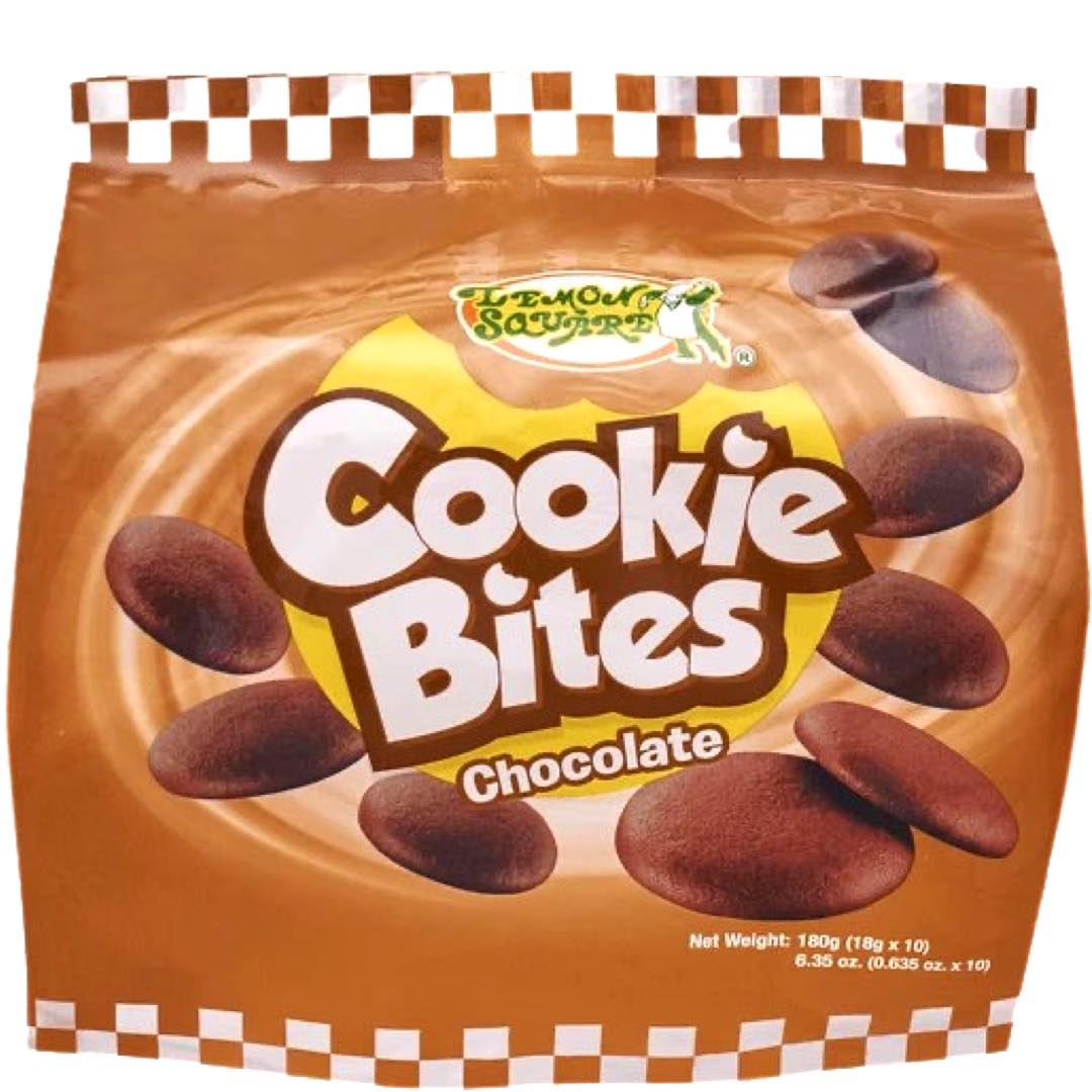 Lemon Square - Cookie Bites - Chocolate - 10 Pack - 180 G