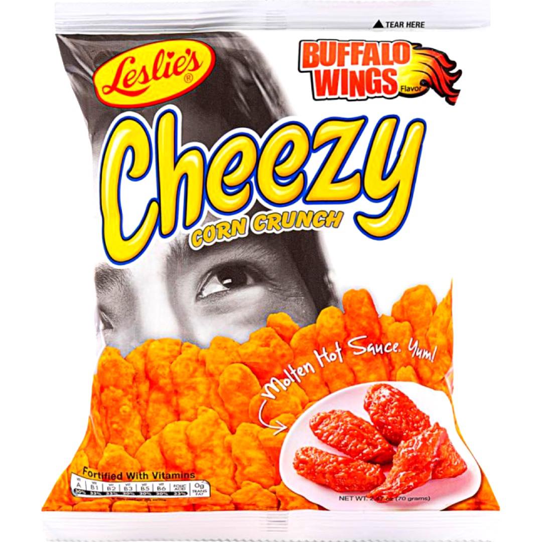 Leslie's - Cheezy Corn Crunch - Buffalo Wings - 70 G