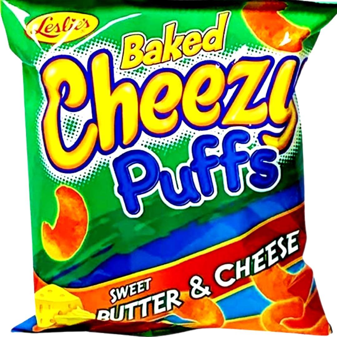 Leslie's - Cheezy Puffs - Sweet Butter & Cheese - 55 G