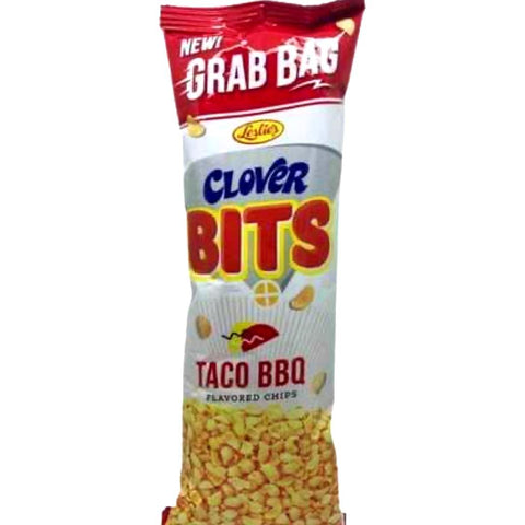 Leslie's - Clover Bits - Taco BBQ Flavored Chips - 35 G
