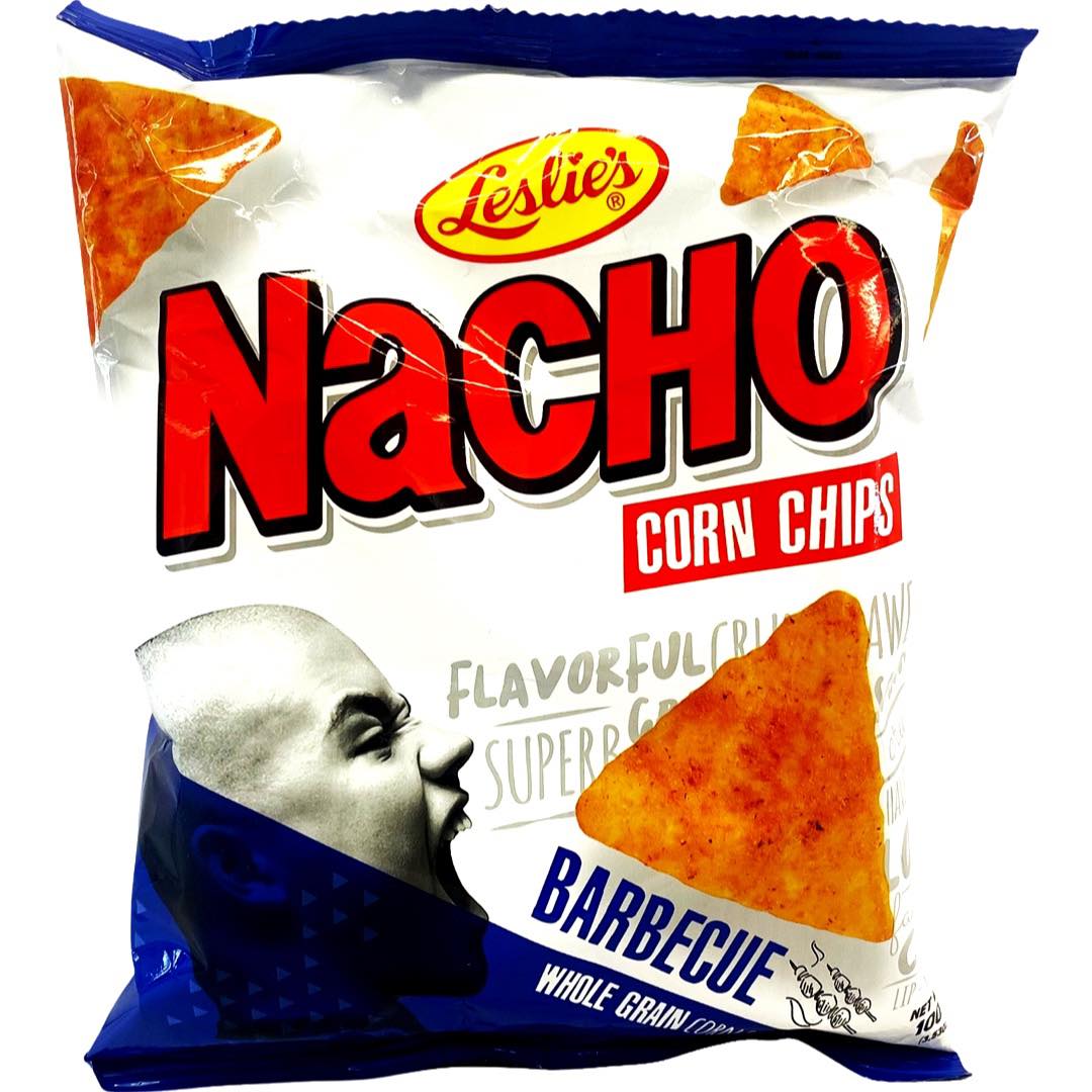 Leslie's Nacho Corn Chips Barbecue 100 G Sukli Filipino