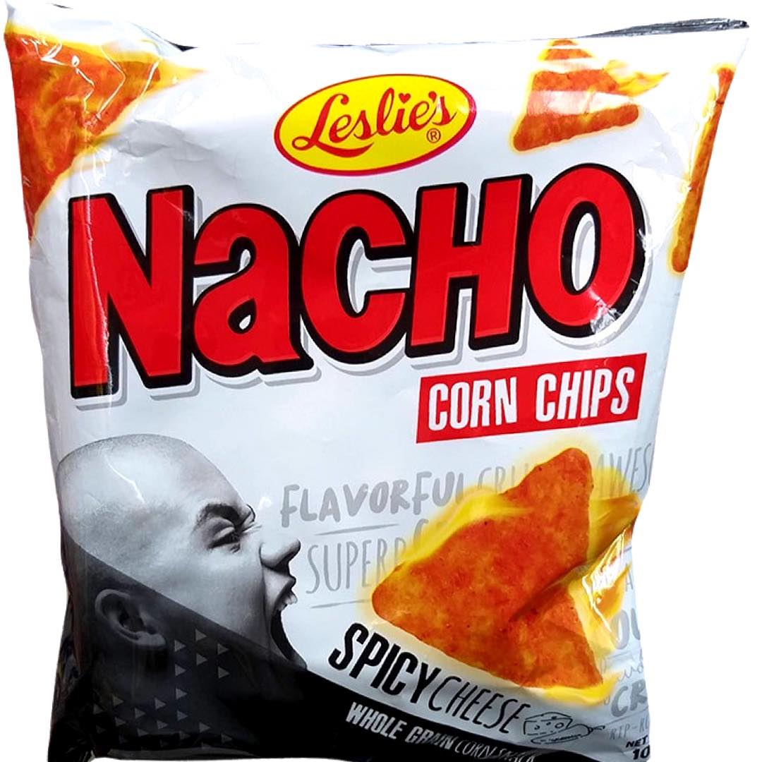 Leslie's - Nacho Corn Chips - Spicy Cheese - 100 G