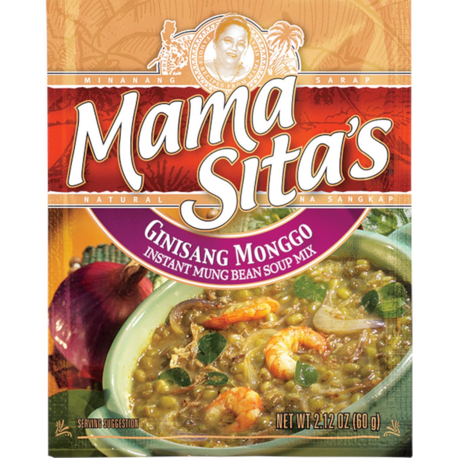 Mama Sita's - Ginisang Monggo - Instant Mung Bean Soup Mix - 2.12 OZ
